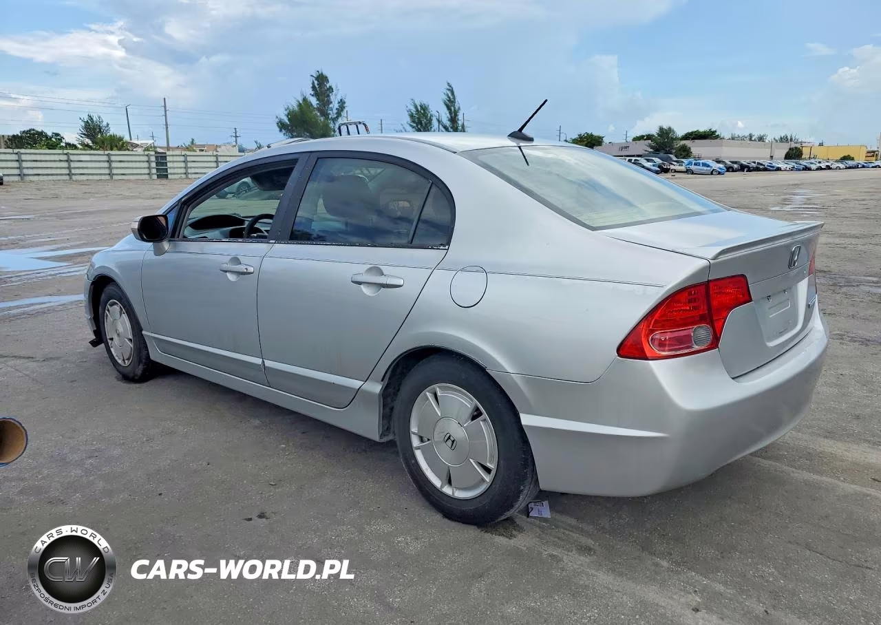 2007 Honda Civic Hybrid VIN:JHMFA36247S001649 - 2