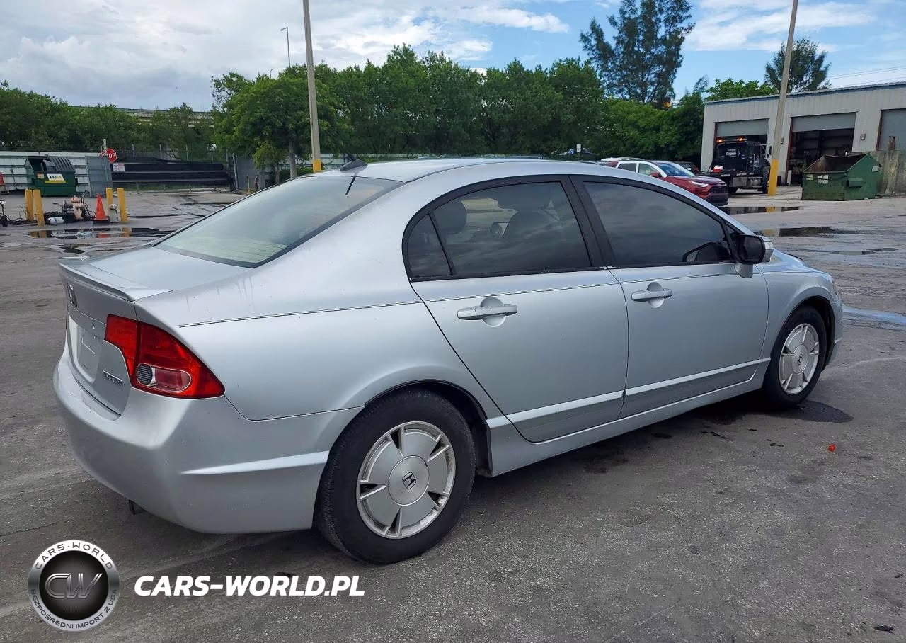 2007 Honda Civic Hybrid VIN:JHMFA36247S001649 - 3
