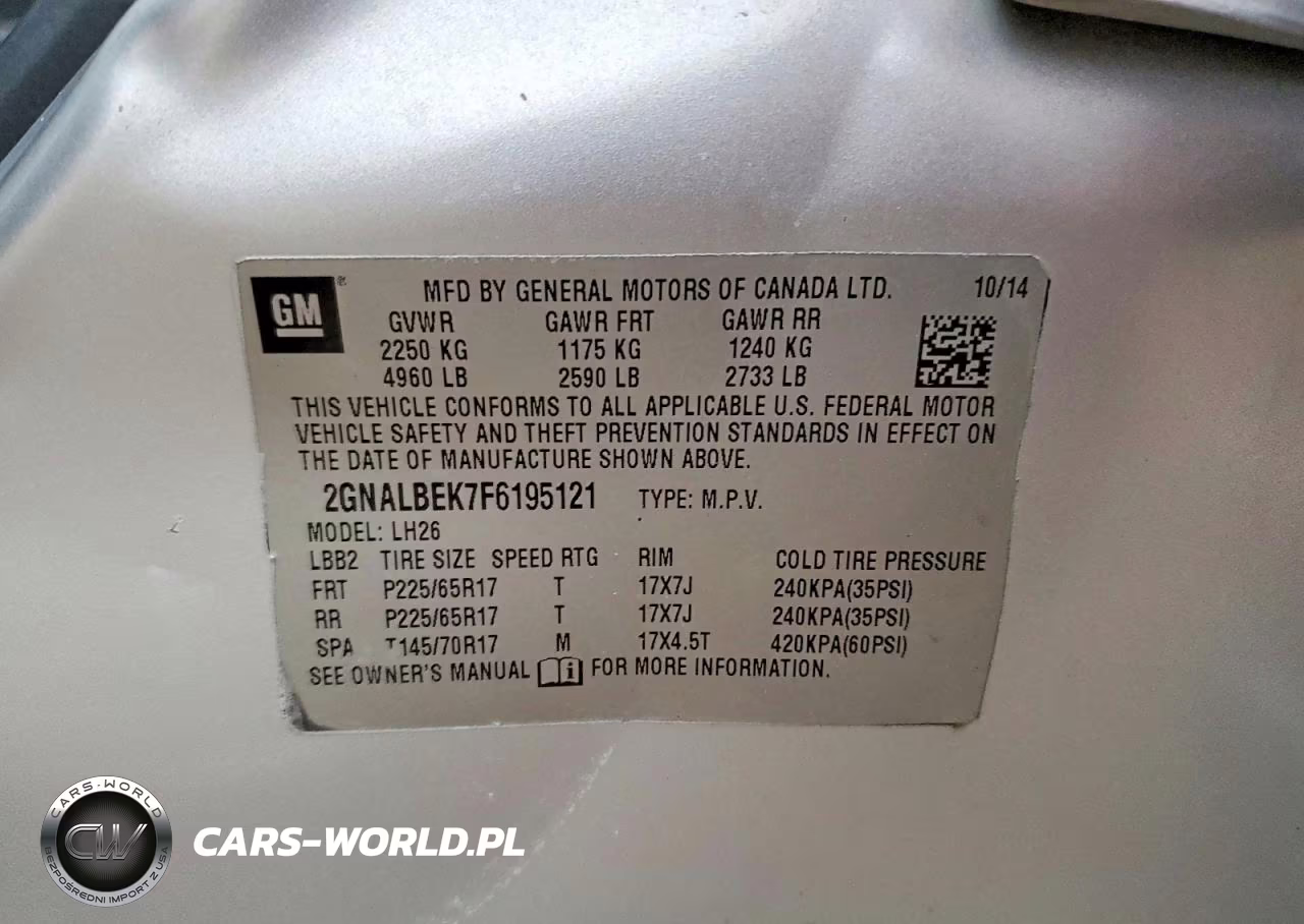 2017 Chevrolet Equinox Lt VIN:2GNALCEKXH1546190 - 13