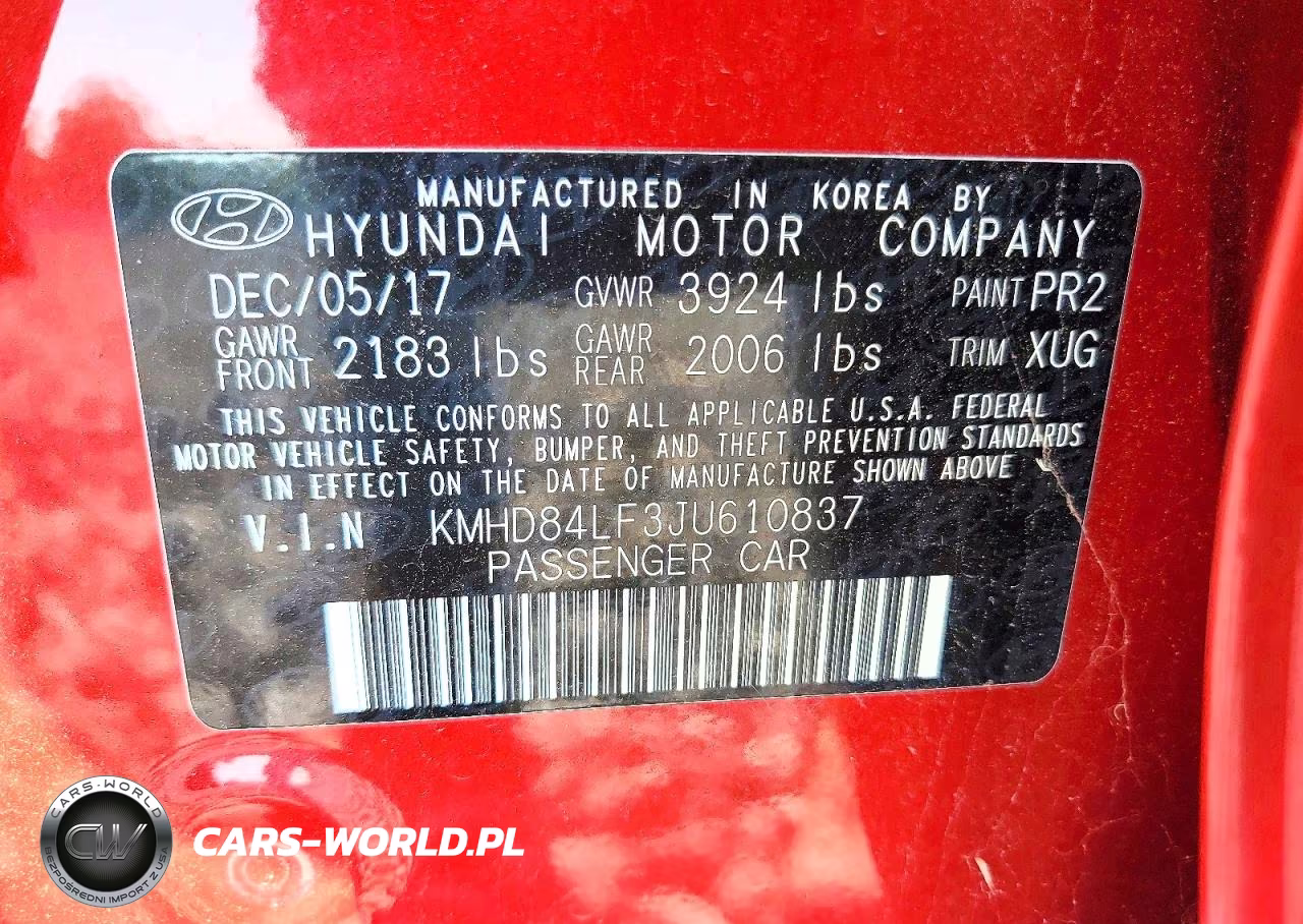 2018 Hyundai Elantra Value Edition VIN:KMHD84LF3JU610837 - 12