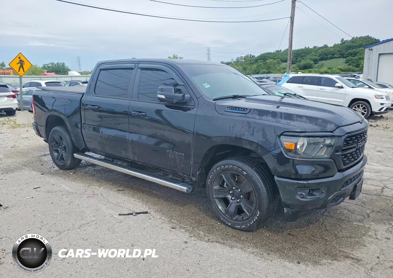 2022 Ram 1500 Big Horn-Lone Star VIN:1C6RRFFG1NN232774 - 4