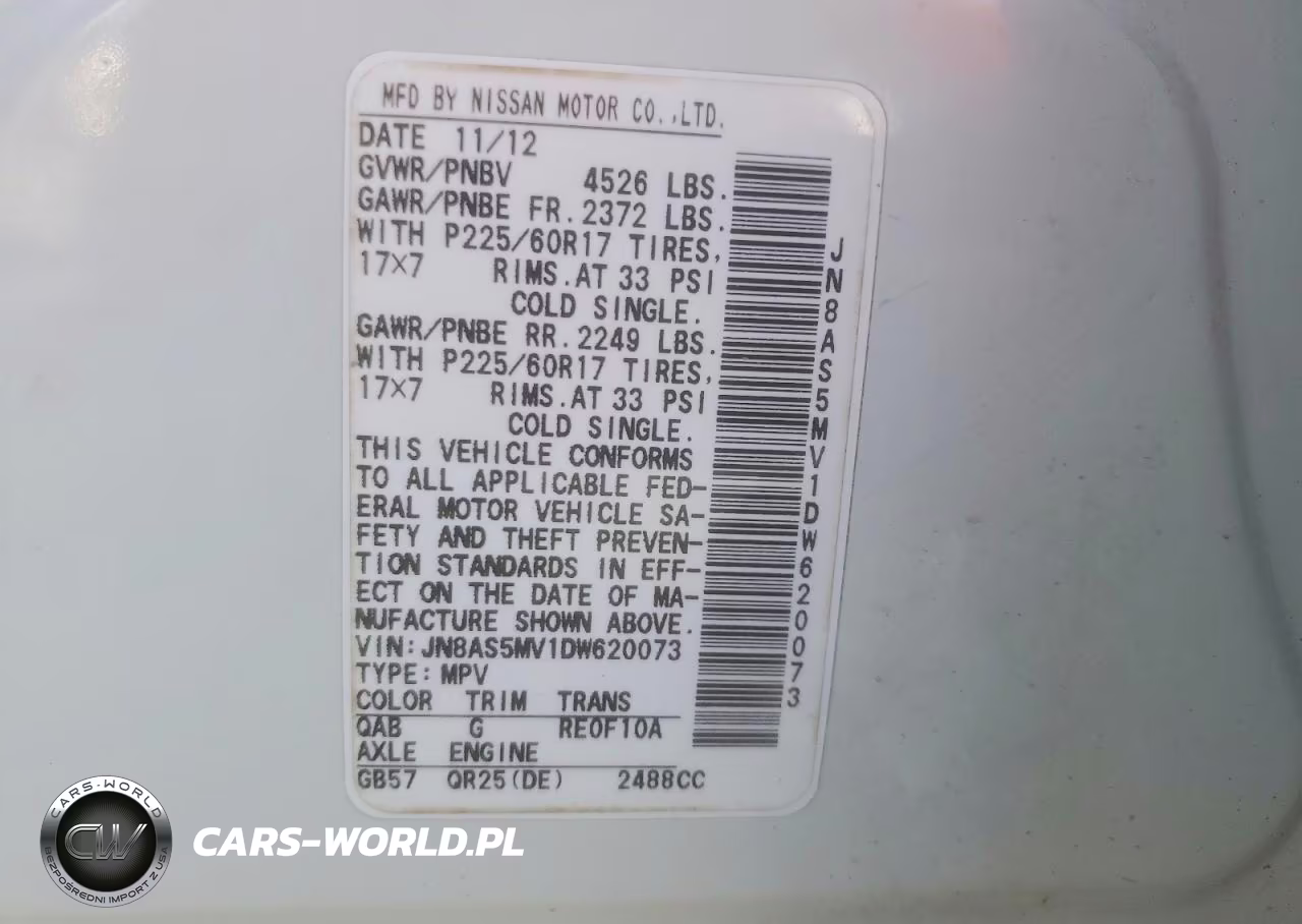 2013 Nissan Rogue S VIN:JN8AS5MV1DW620073 - 14