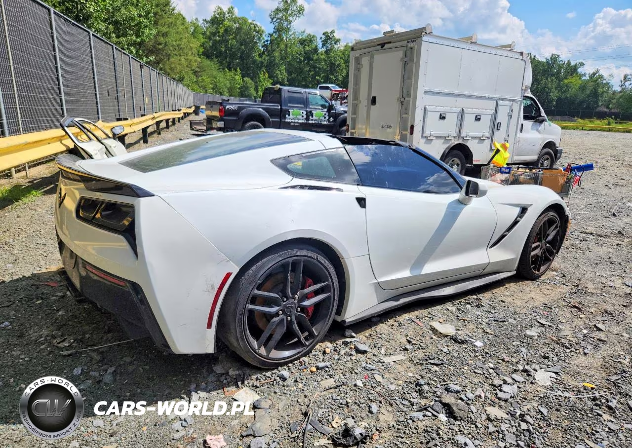 2019 Chevrolet Corvette Stingray 2Lt VIN:1G1YD2D78K5107497 - 3