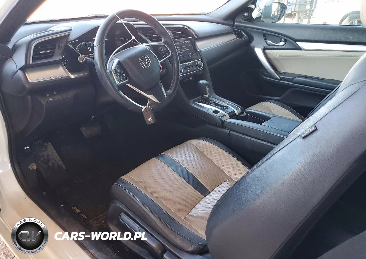 2017 Honda Civic Touring VIN:2HGFC3B91HH350731 - 8