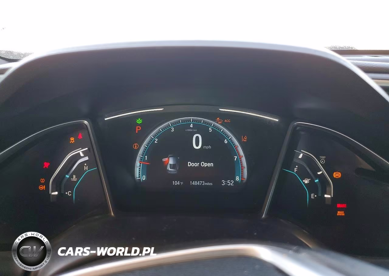 2017 Honda Civic Touring VIN:2HGFC3B91HH350731 - 9