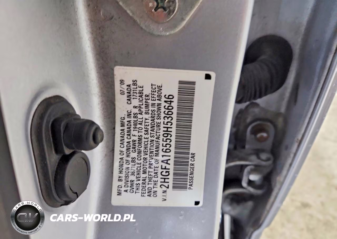 2009 Honda Civic Lx VIN:2HGFA16559H536646 - 12