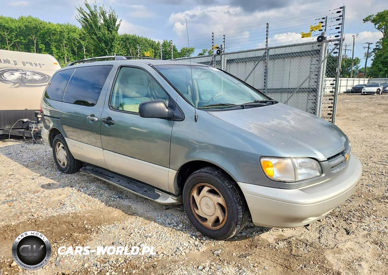 2000 Toyota Sienna Xle VIN:4T3ZF13CXYU250452 - 4