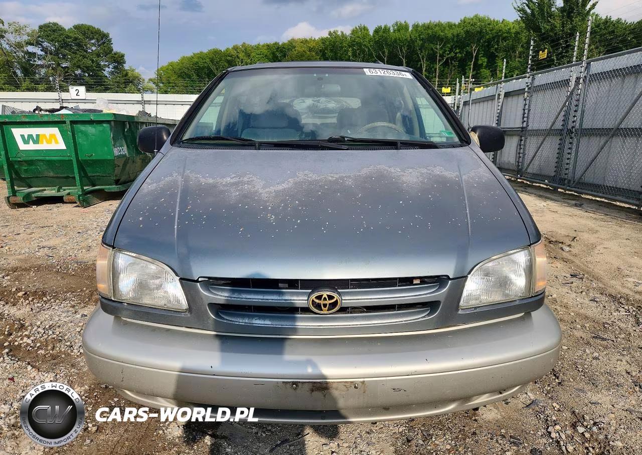 2000 Toyota Sienna Xle VIN:4T3ZF13CXYU250452 - 5