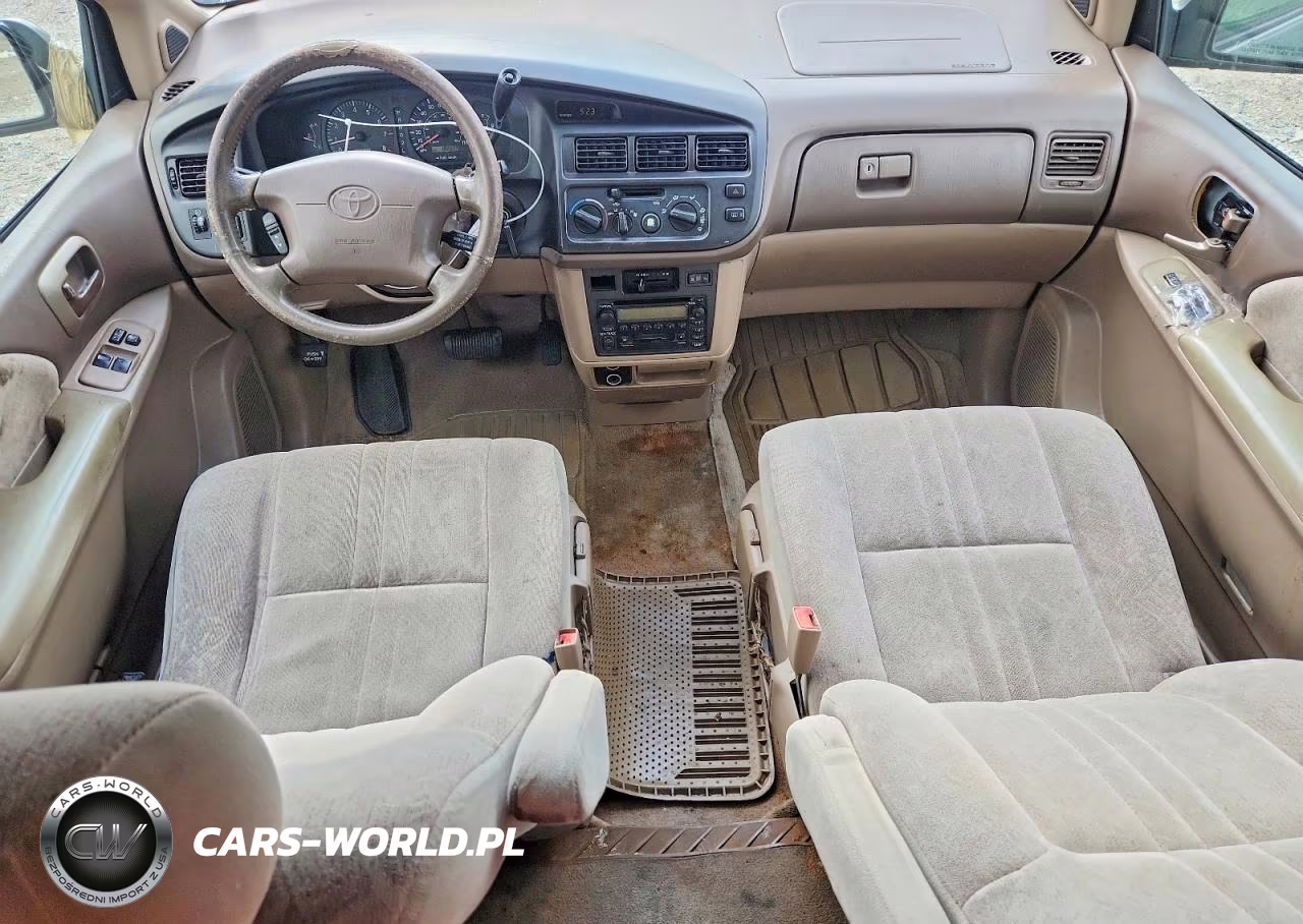 2000 Toyota Sienna Xle VIN:4T3ZF13CXYU250452 - 8