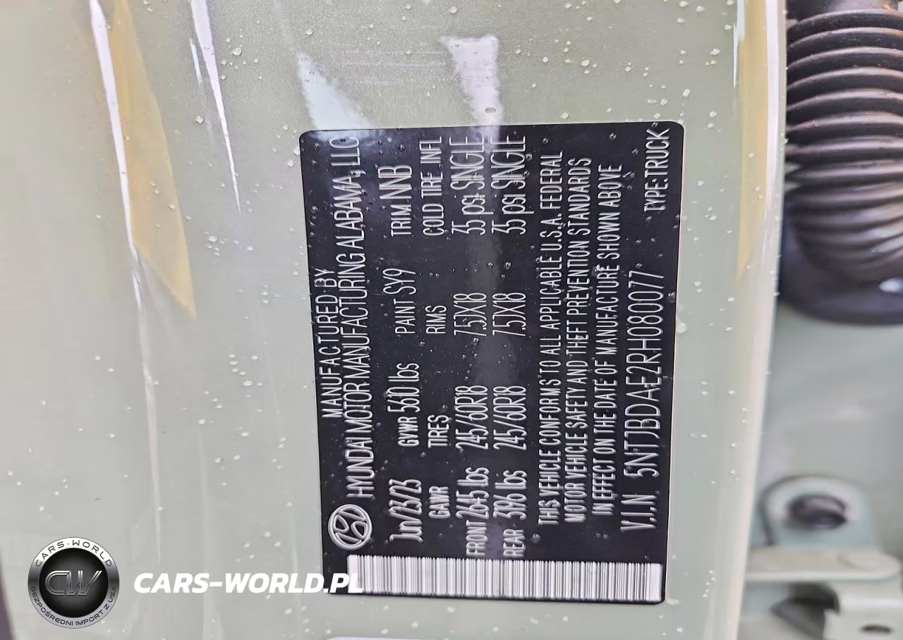 2024 Hyundai Santa Cruz Sel VIN:5NTJBDAE2RH080077 - 12