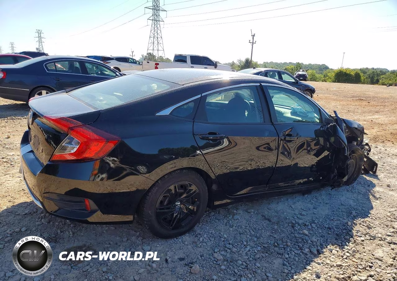 2020 Honda Civic Lx VIN:2HGFC2F61LH542573 - 3