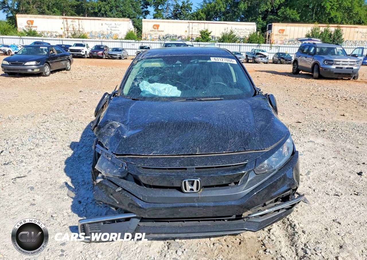 2020 Honda Civic Lx VIN:2HGFC2F61LH542573 - 5