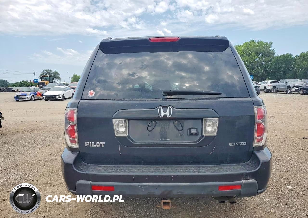 2006 Honda Pilot Ex VIN:5FNYF18776B003156 - 6