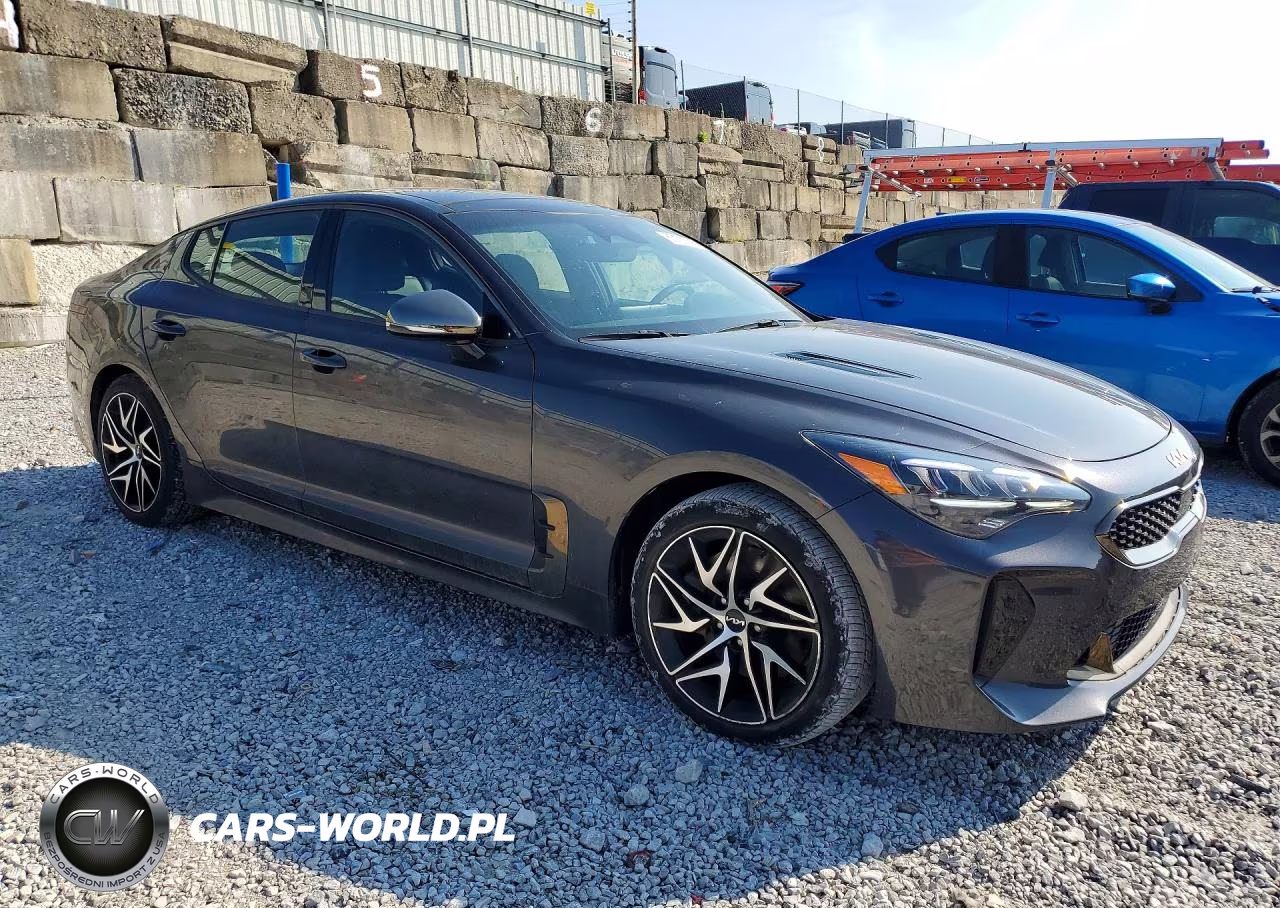 2023 Kia Stinger Gt Line VIN:KNAE35LD1P6137798 - 4