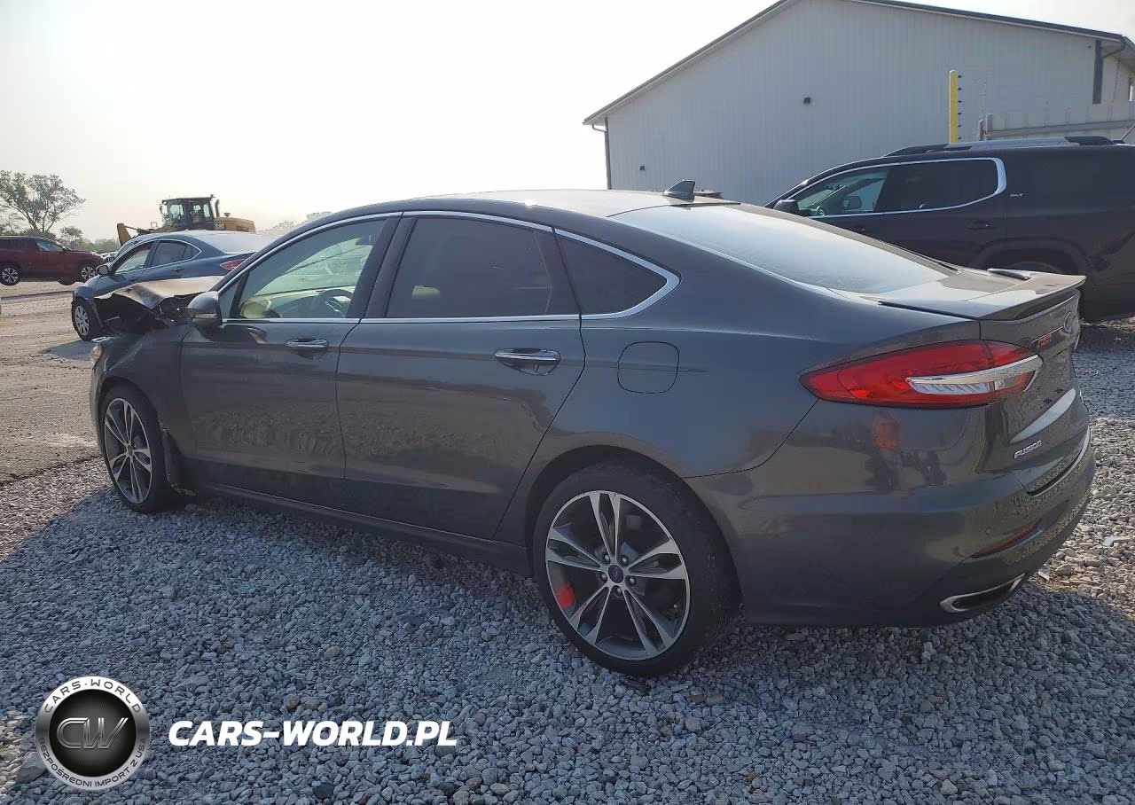 2020 Ford Fusion Titanium VIN:3FA6P0D93LR192345 - 2