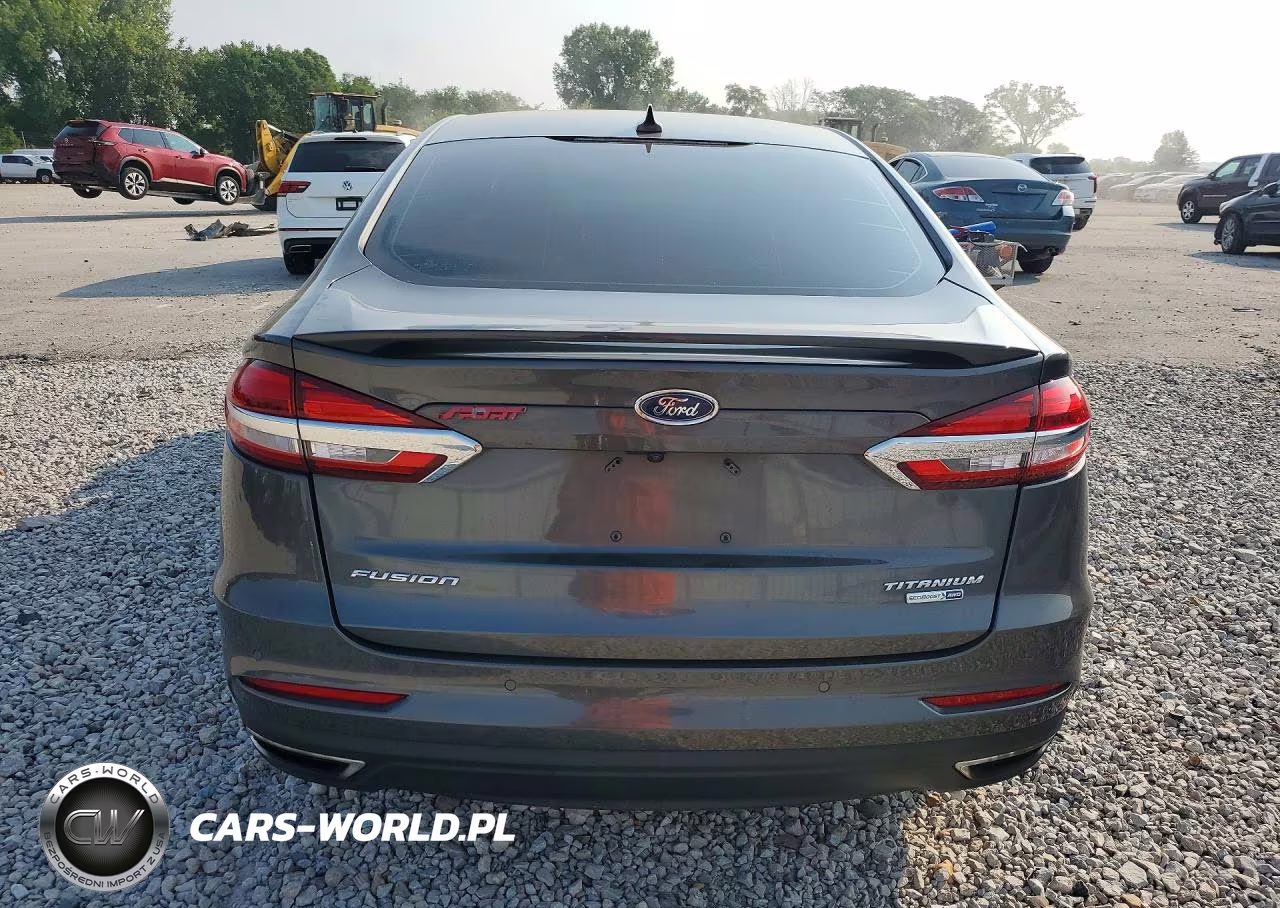 2020 Ford Fusion Titanium VIN:3FA6P0D93LR192345 - 6