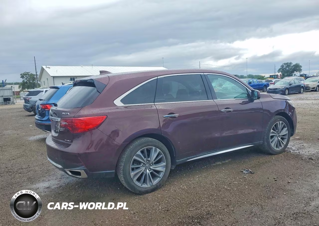 2017 Acura Mdx Technology VIN:5FRYD4H53HB006076 - 3