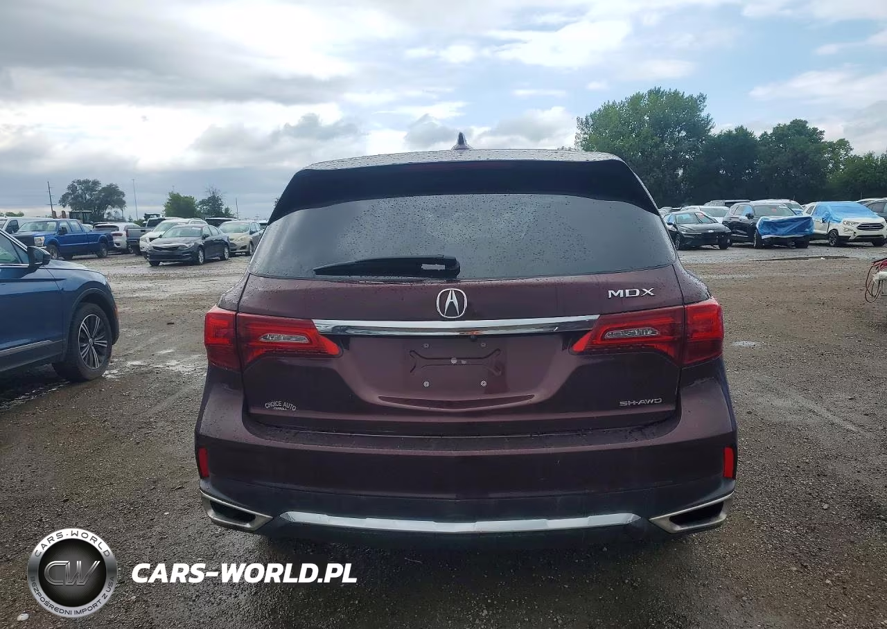 2017 Acura Mdx Technology VIN:5FRYD4H53HB006076 - 6