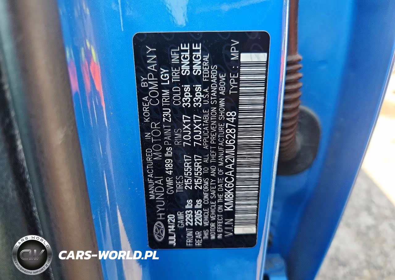2021 Hyundai Kona Sel Plus VIN:KM8K6CAA2MU628748 - 13