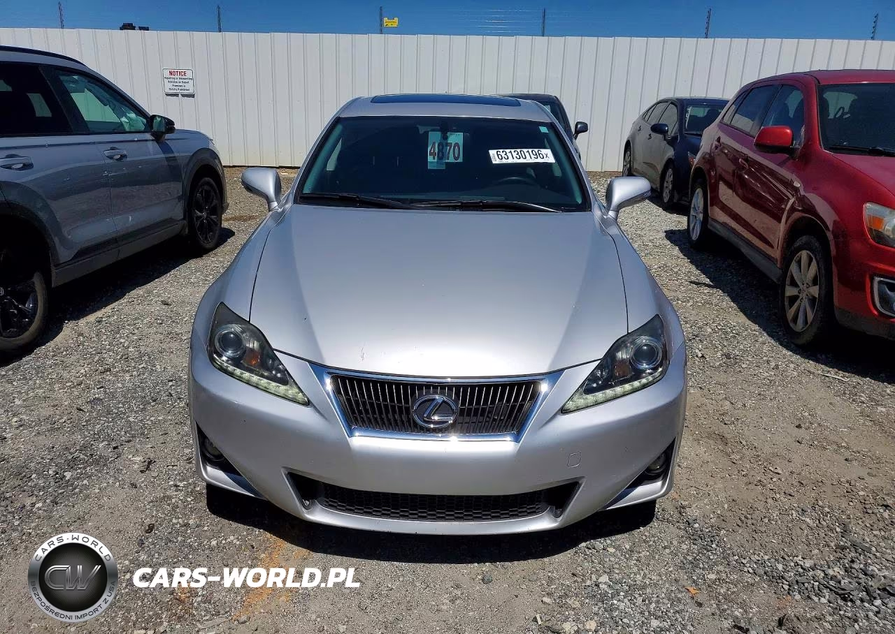 2012 Lexus Is 250 Base VIN:JTHBF5C21C5175378 - 5