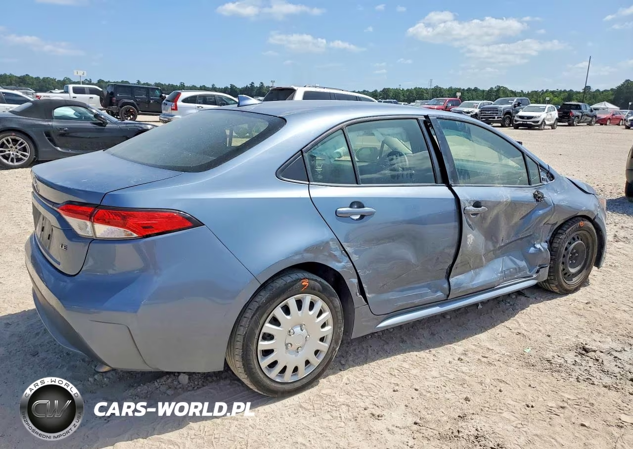 2022 Toyota Corolla Le VIN:JTDEPMAE5N3020267 - 3