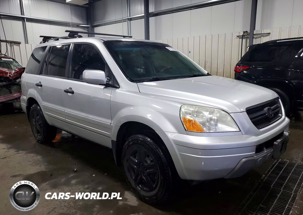 2005 Honda Pilot Ex VIN:5FNYF18475B032998 - 4