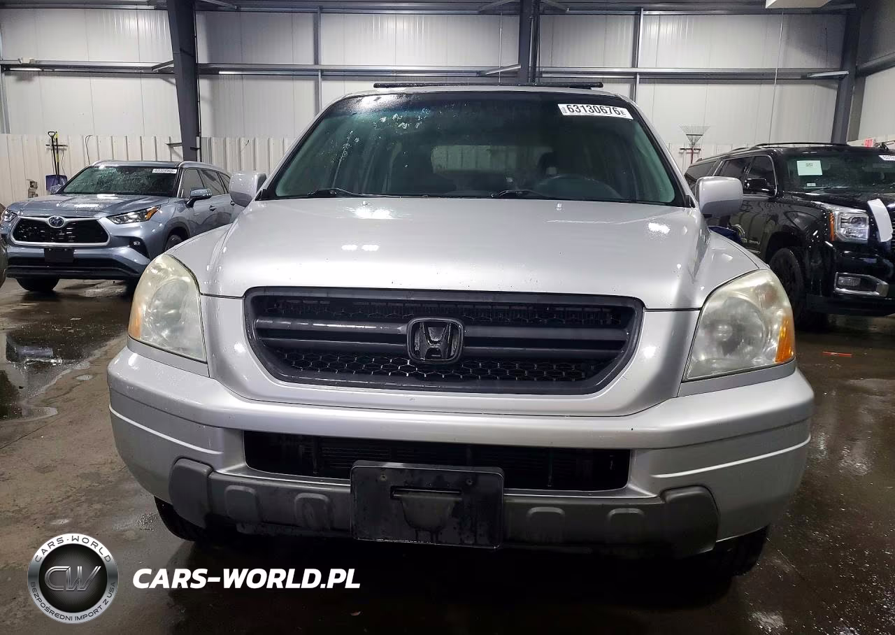 2005 Honda Pilot Ex VIN:5FNYF18475B032998 - 5