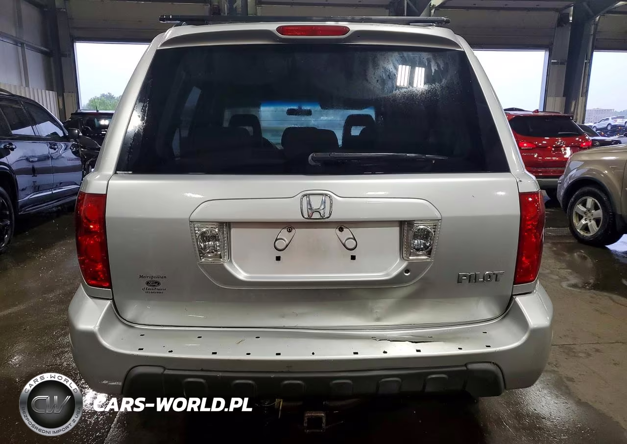 2005 Honda Pilot Ex VIN:5FNYF18475B032998 - 6