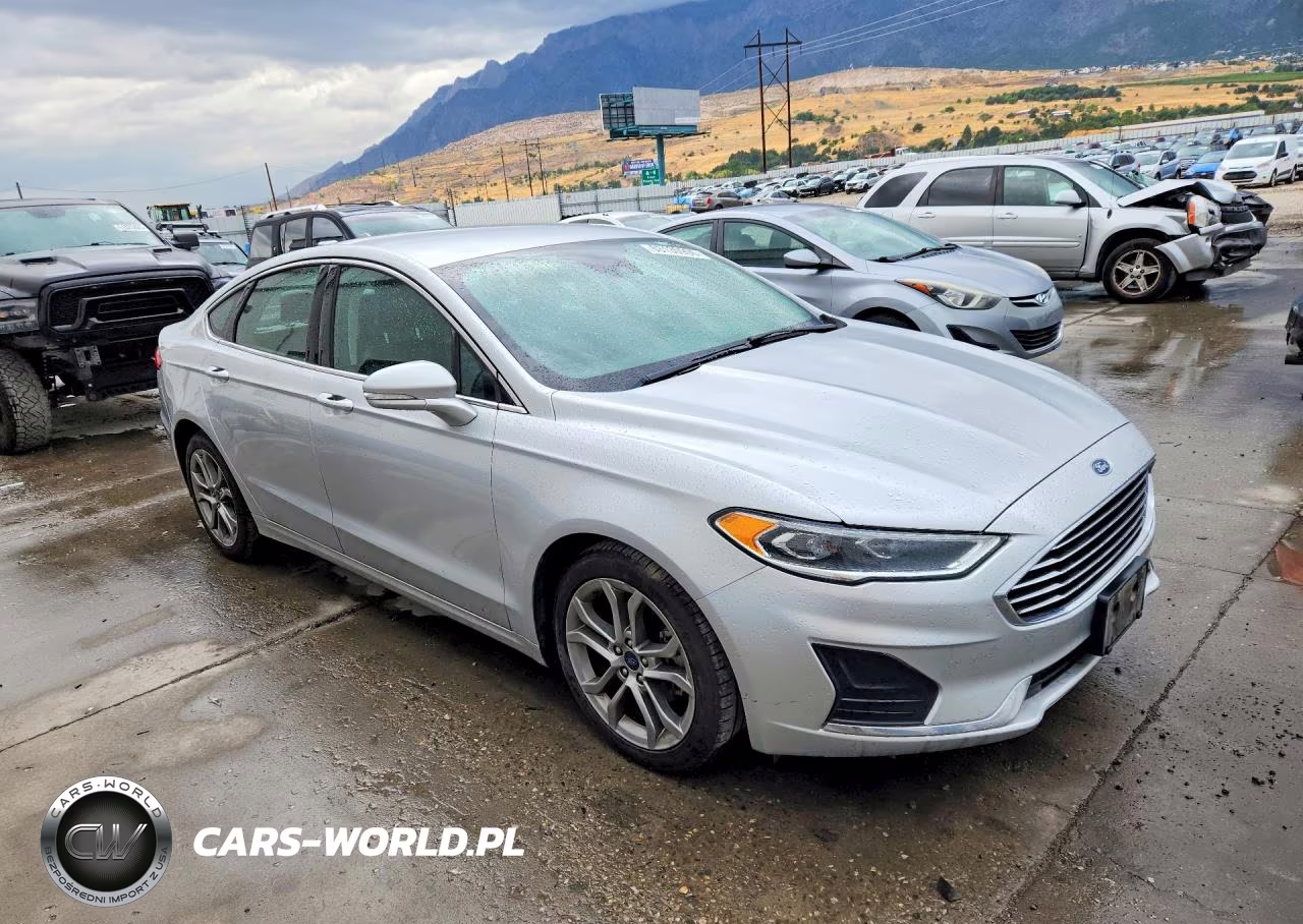2019 Ford Fusion Sel VIN:3FA6P0CD5KR181951 - 4