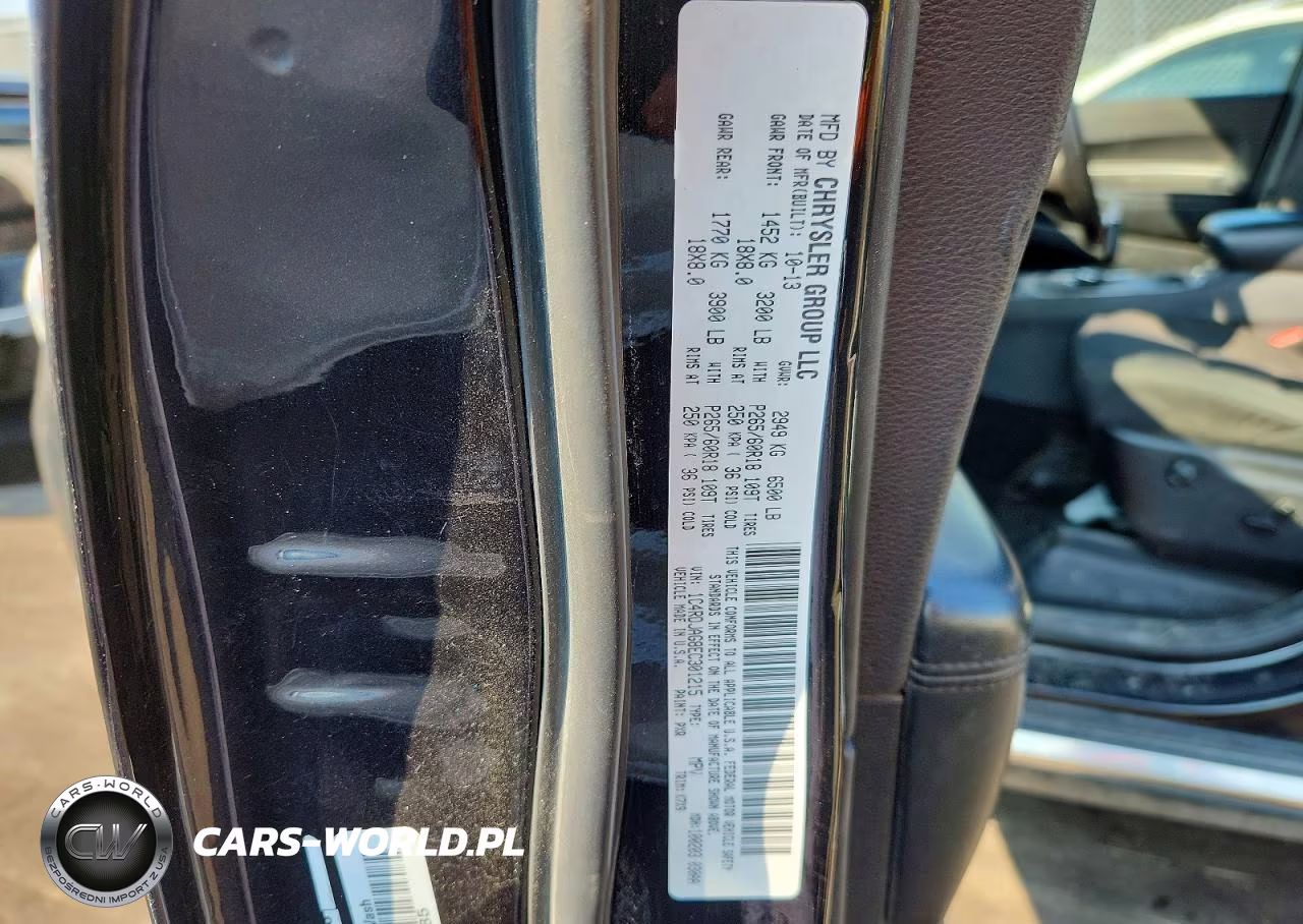 2014 Dodge Durango Sxt VIN:1C4RDJAG8EC301215 - 13