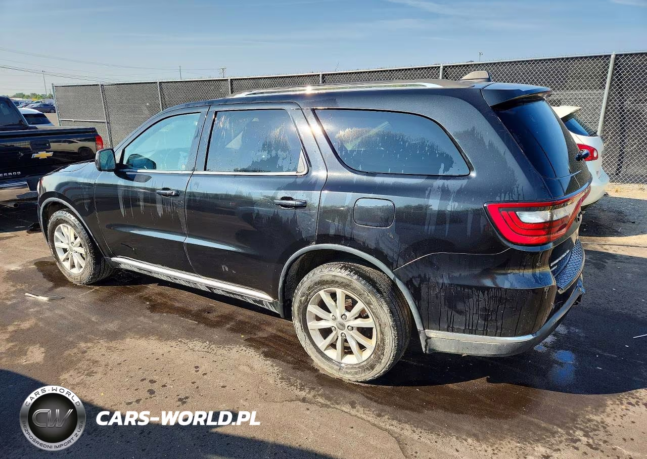 2014 Dodge Durango Sxt VIN:1C4RDJAG8EC301215 - 2