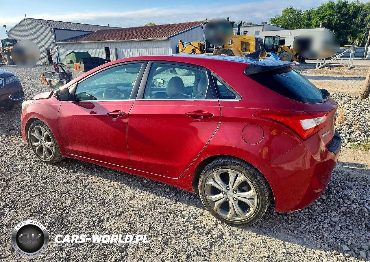 2014 Hyundai Elantra Gt Base VIN:KMHD35LH9EU202130 - 2