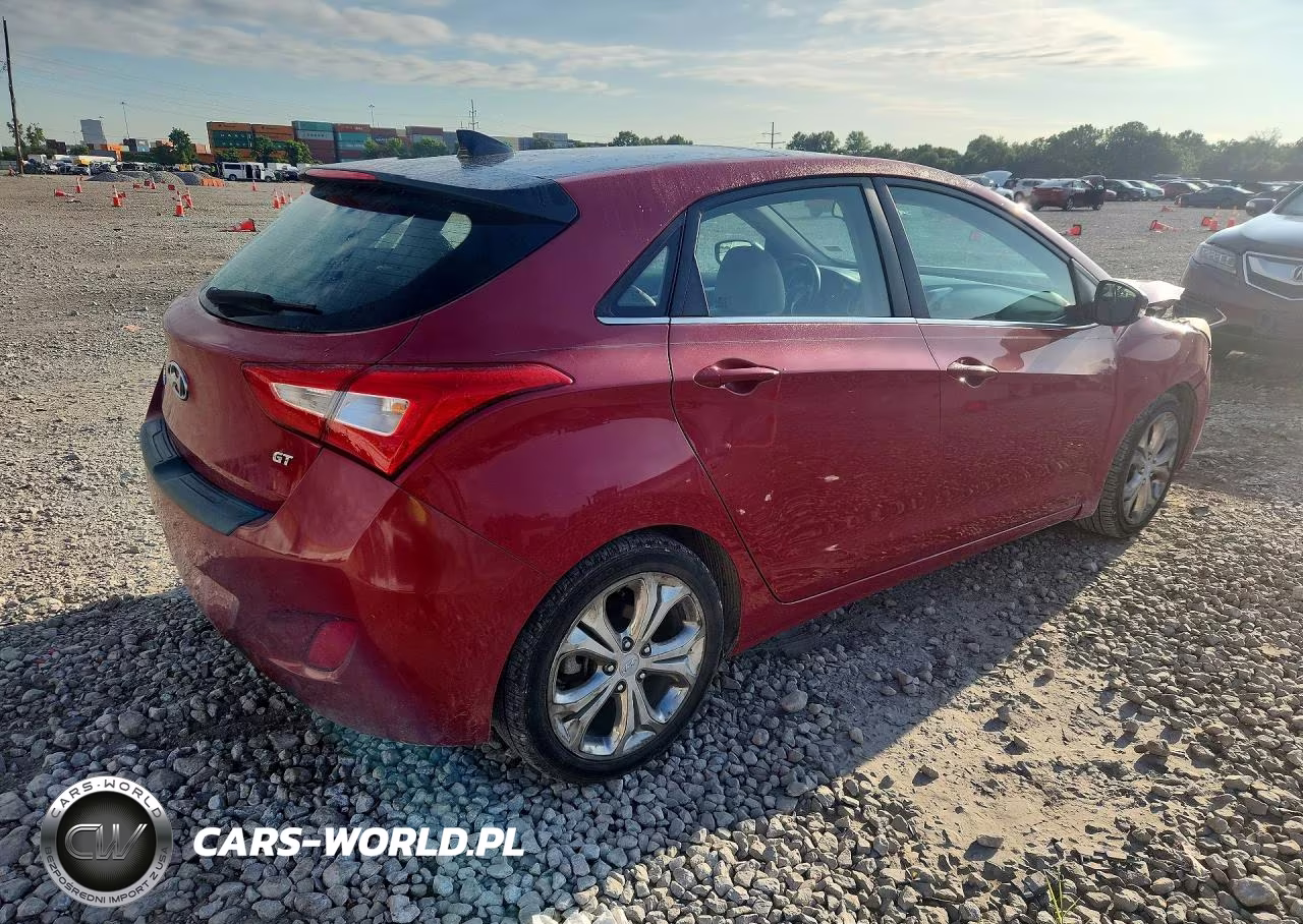 2014 Hyundai Elantra Gt Base VIN:KMHD35LH9EU202130 - 3