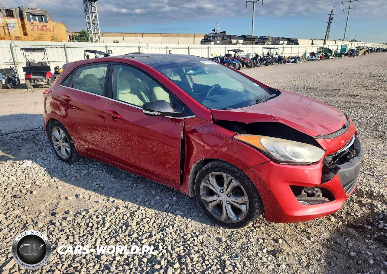 2014 Hyundai Elantra Gt Base VIN:KMHD35LH9EU202130 - 4