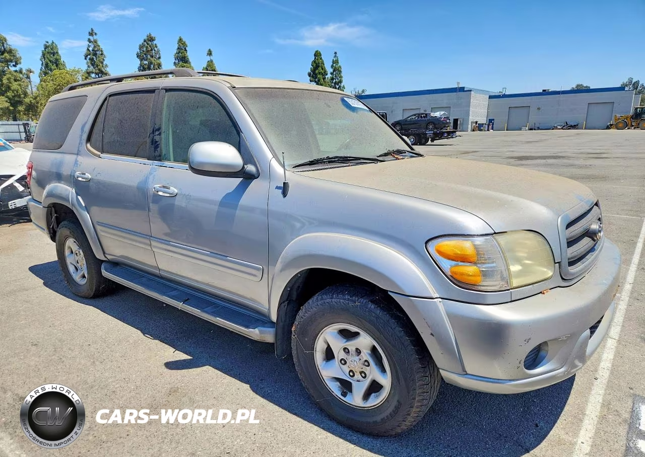 2001 Toyota Sequoia Sr5 VIN:5TDZT34A71S020635 - 4