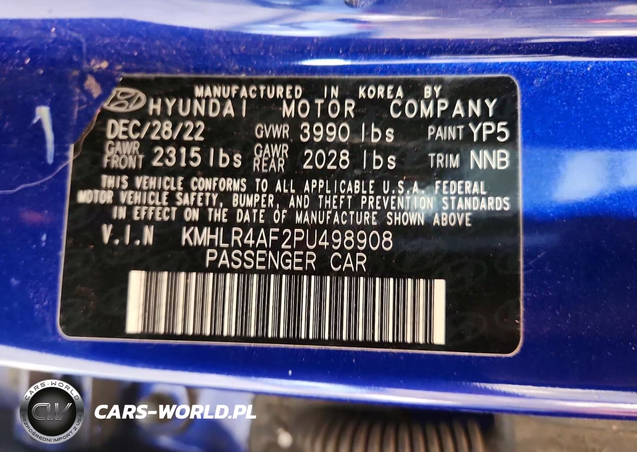 2023 Hyundai Elantra N Line VIN:KMHLR4AF2PU498908 - 13