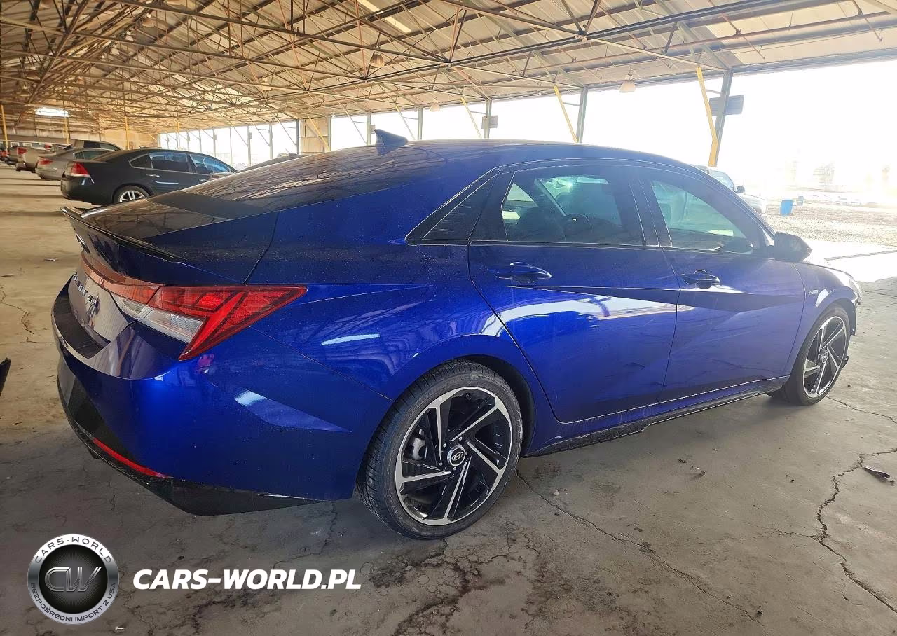 2023 Hyundai Elantra N Line VIN:KMHLR4AF2PU498908 - 3
