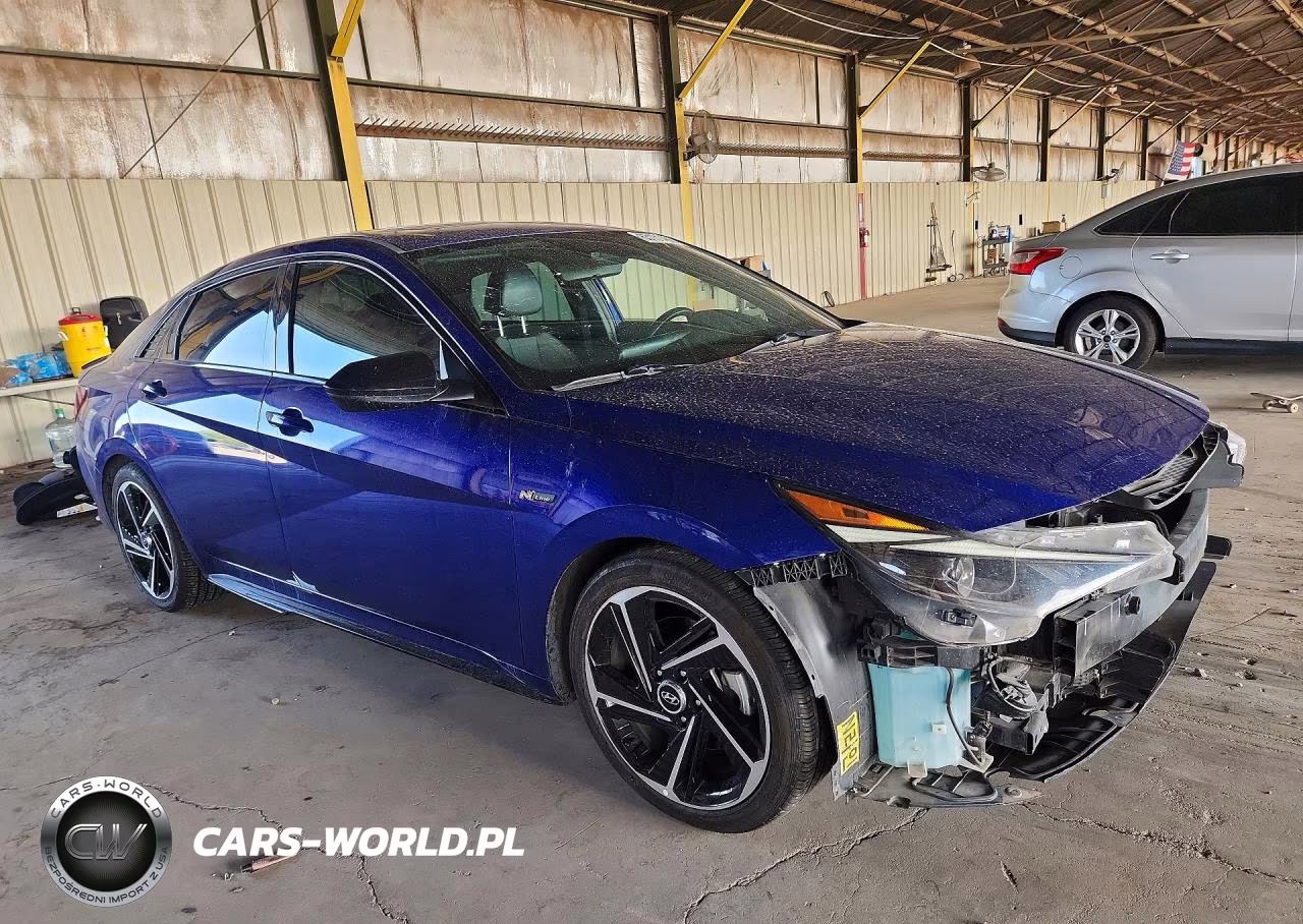 2023 Hyundai Elantra N Line VIN:KMHLR4AF2PU498908 - 4