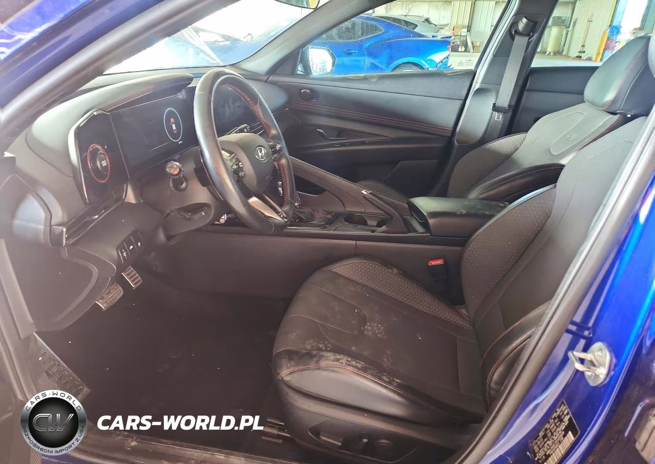 2023 Hyundai Elantra N Line VIN:KMHLR4AF2PU498908 - 7
