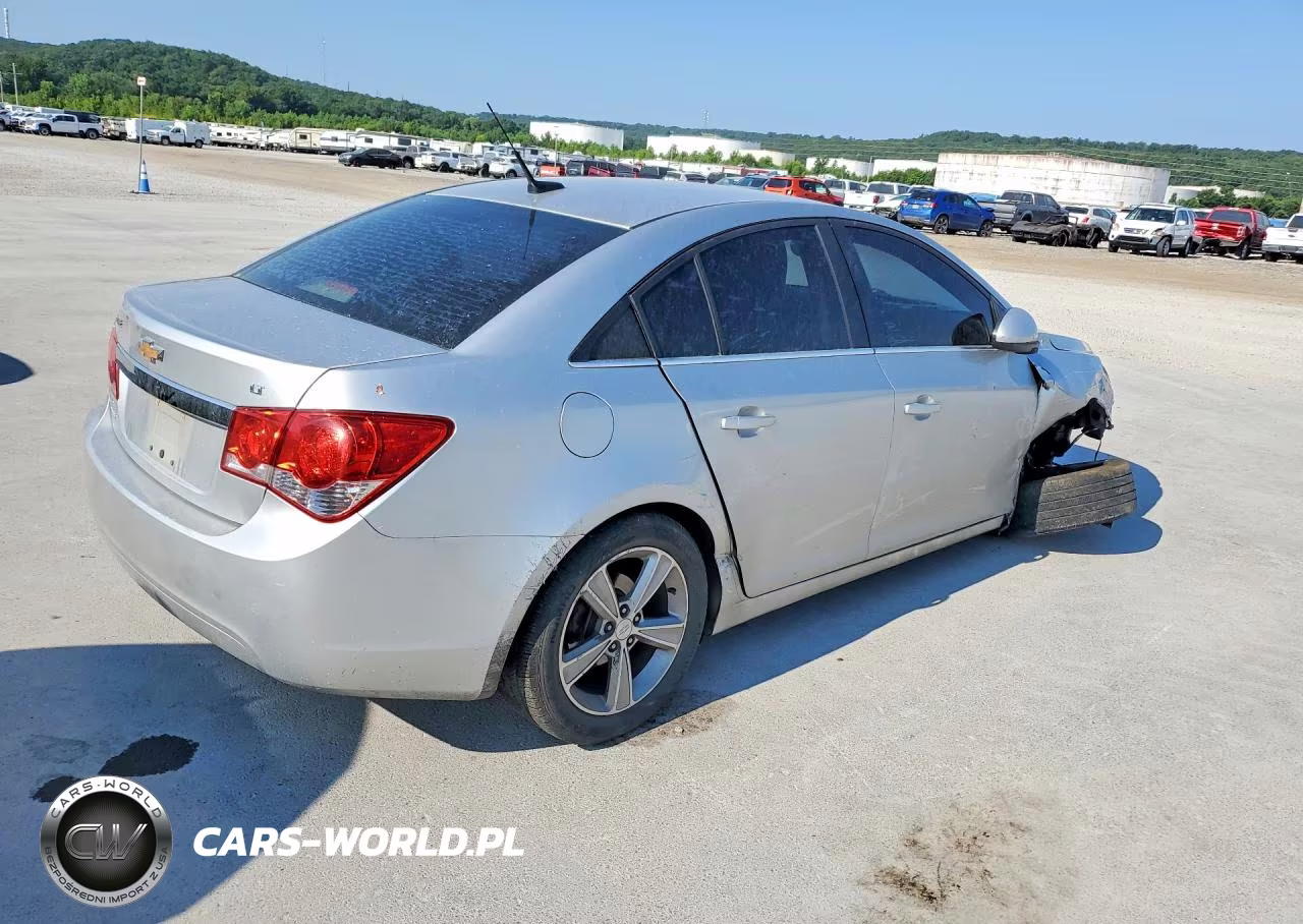 2013 Chevrolet Cruze Lt VIN:1G1PE5SB4D7184456 - 3