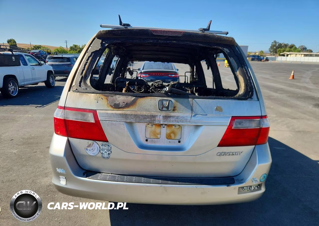 2007 Honda Odyssey Ex VIN:5FNRL38417B095011 - 6