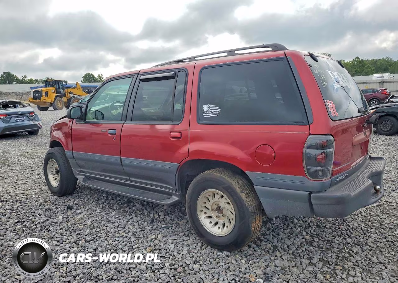 2000 Mercury Mountaineer VIN:4M2ZU66E7YUJ32396 - 2