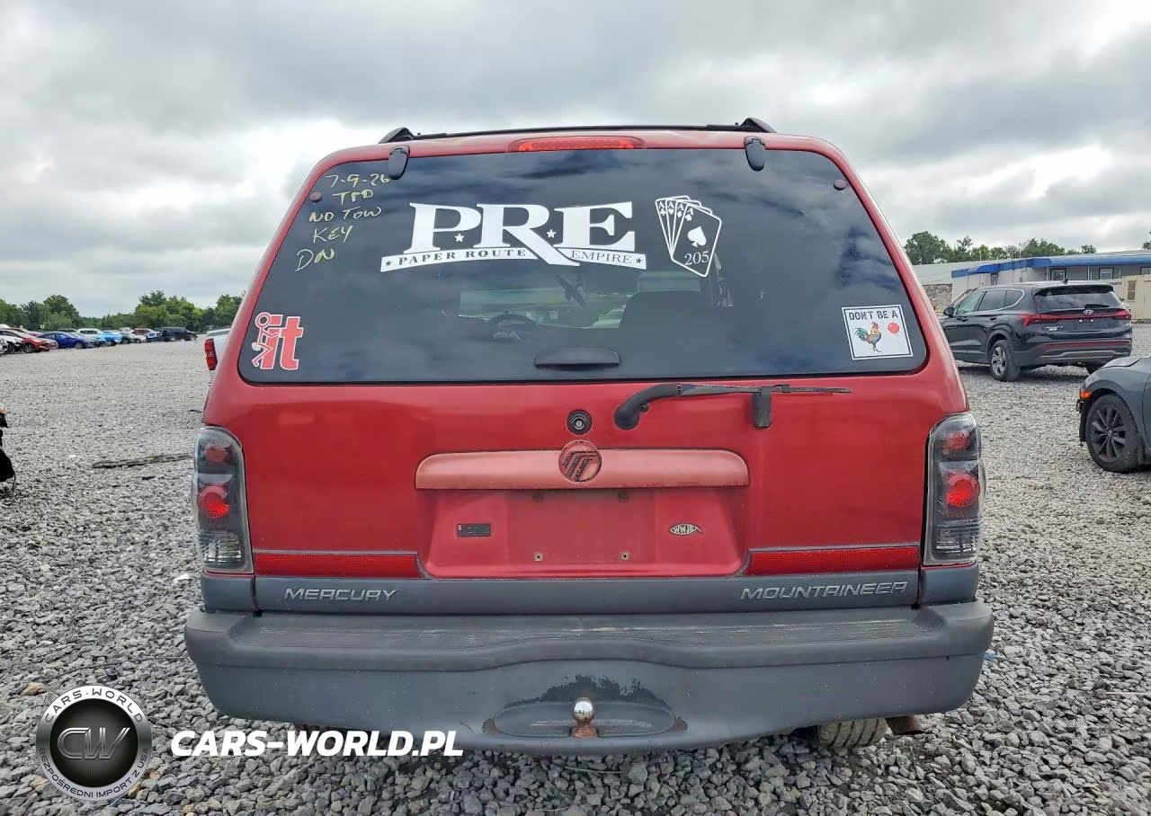 2000 Mercury Mountaineer VIN:4M2ZU66E7YUJ32396 - 6