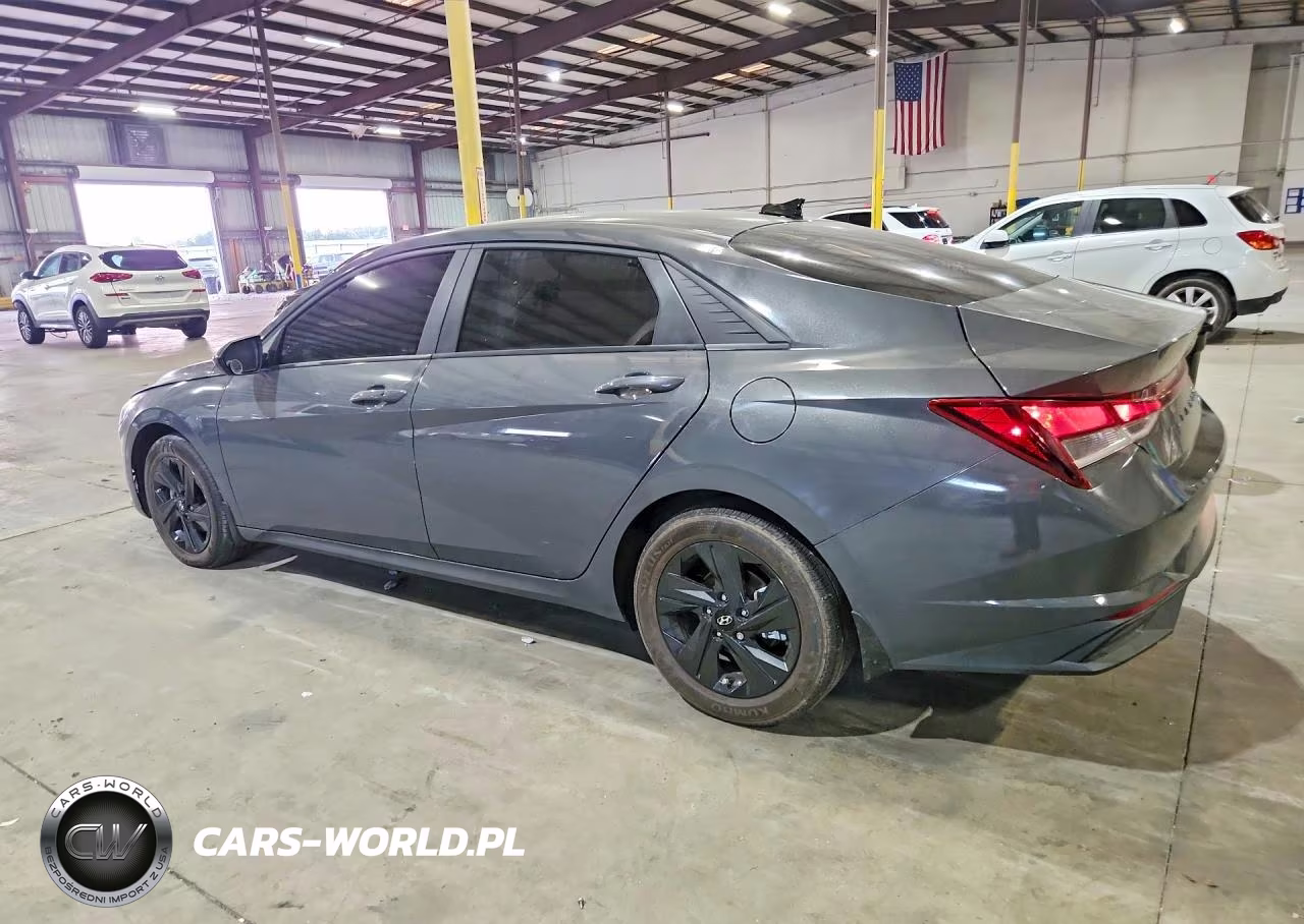 2023 Hyundai Elantra Blue VIN:KMHLM4AJ6PU078250 - 2