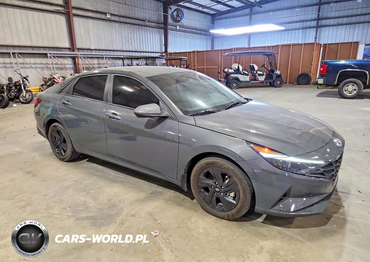 2023 Hyundai Elantra Blue VIN:KMHLM4AJ6PU078250 - 4