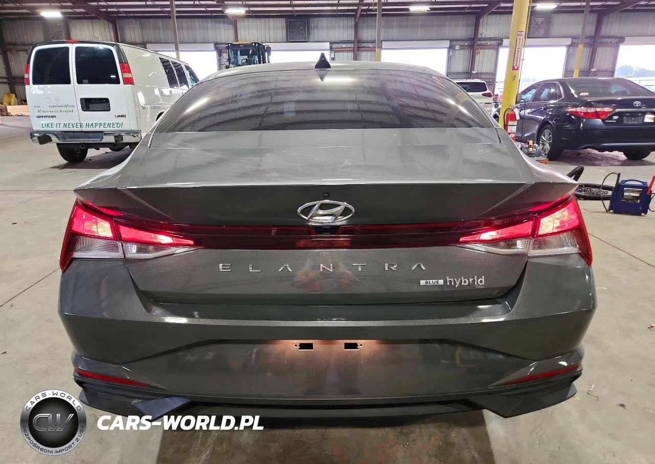 2023 Hyundai Elantra Blue VIN:KMHLM4AJ6PU078250 - 6