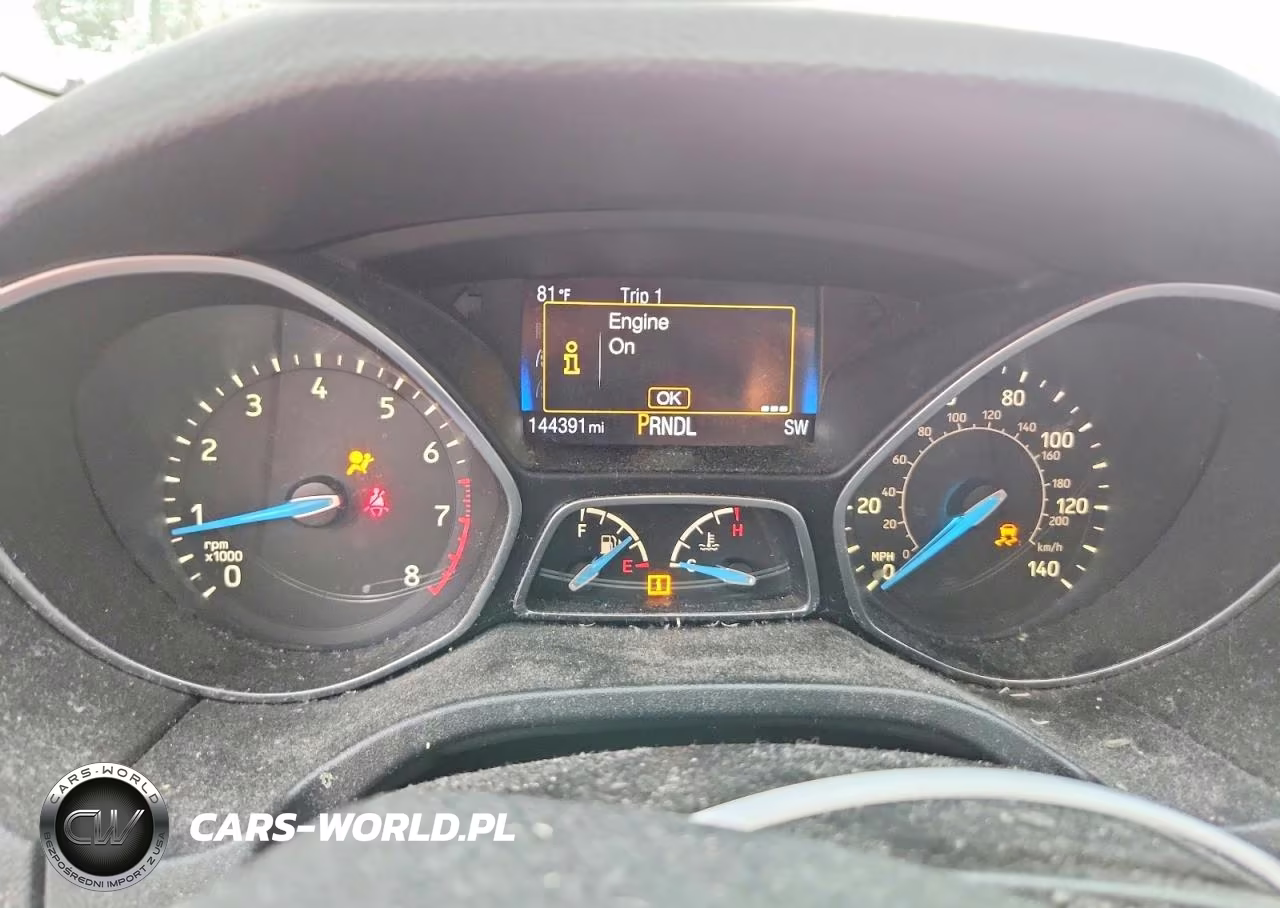 2017 Ford Focus Se VIN:1FADP3F20HL312052 - 9