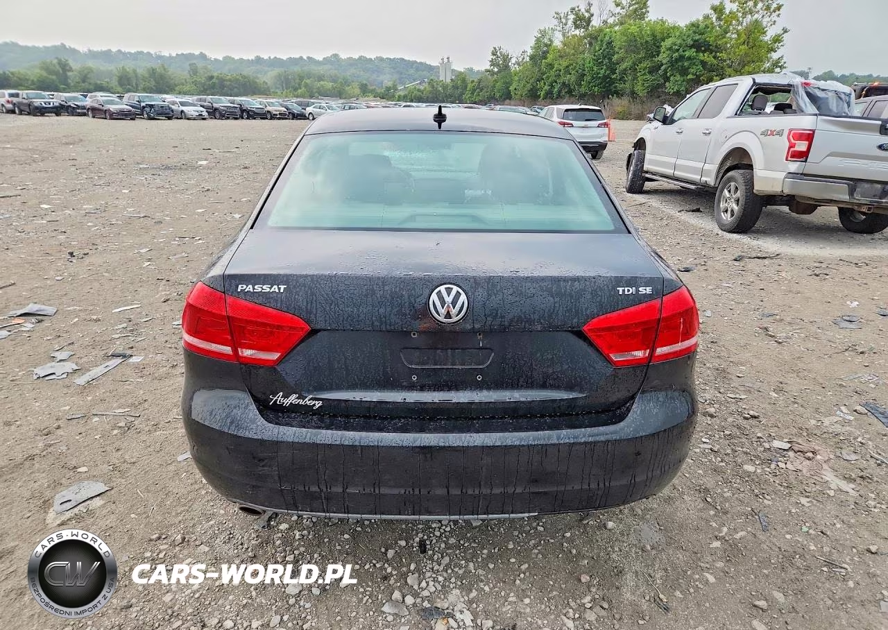 2013 Volkswagen Passat Se VIN:1VWBN7A36DC069580 - 6