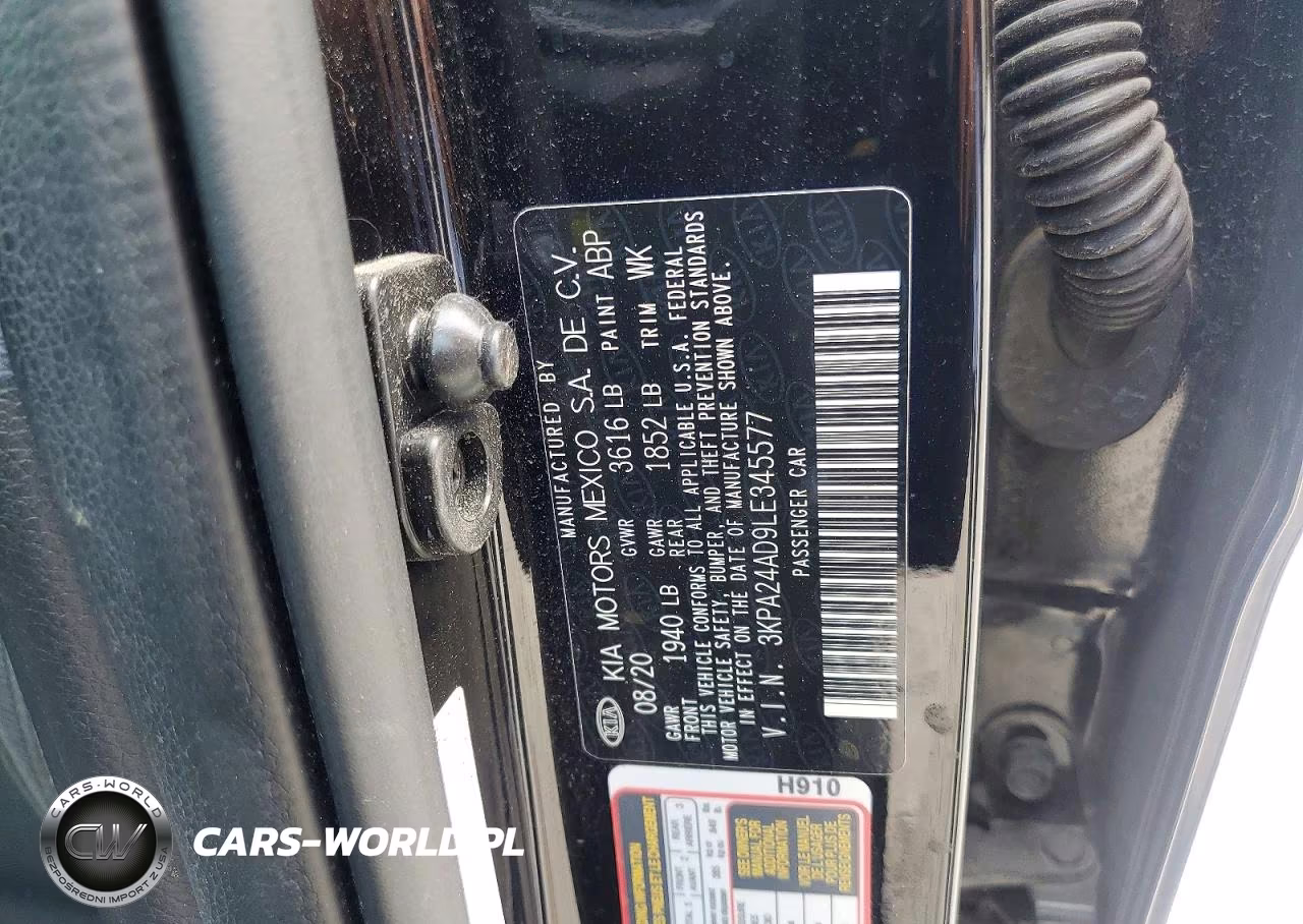 2020 Kia Rio S VIN:3KPA24AD9LE345577 - 12