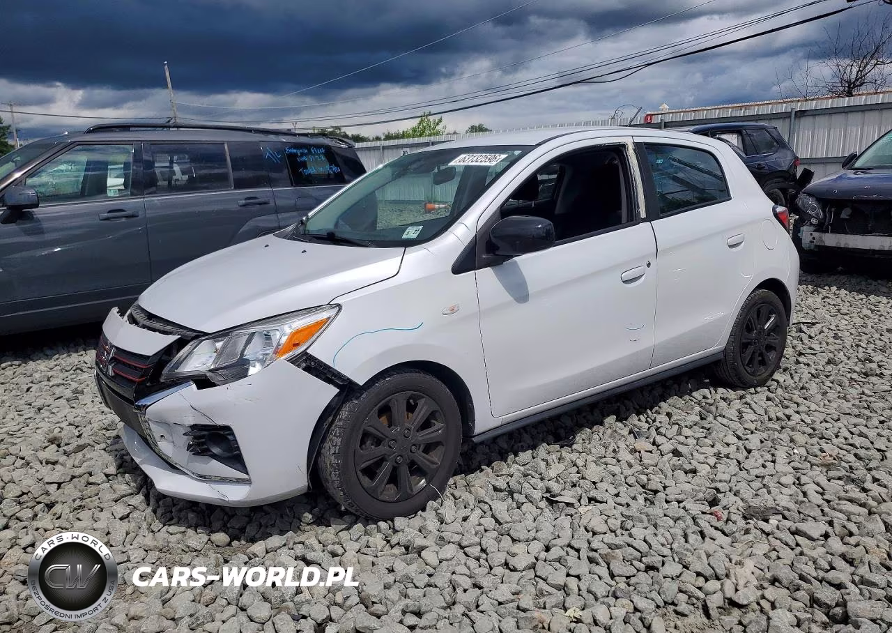 2022 Mitsubishi Mirage Se VIN:ML32AWHJ8NH006193 - 1